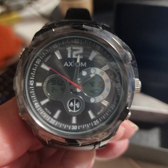 Men's Axiom Chronograph Watch (never used - received as a gift) - Picture 1 of 4